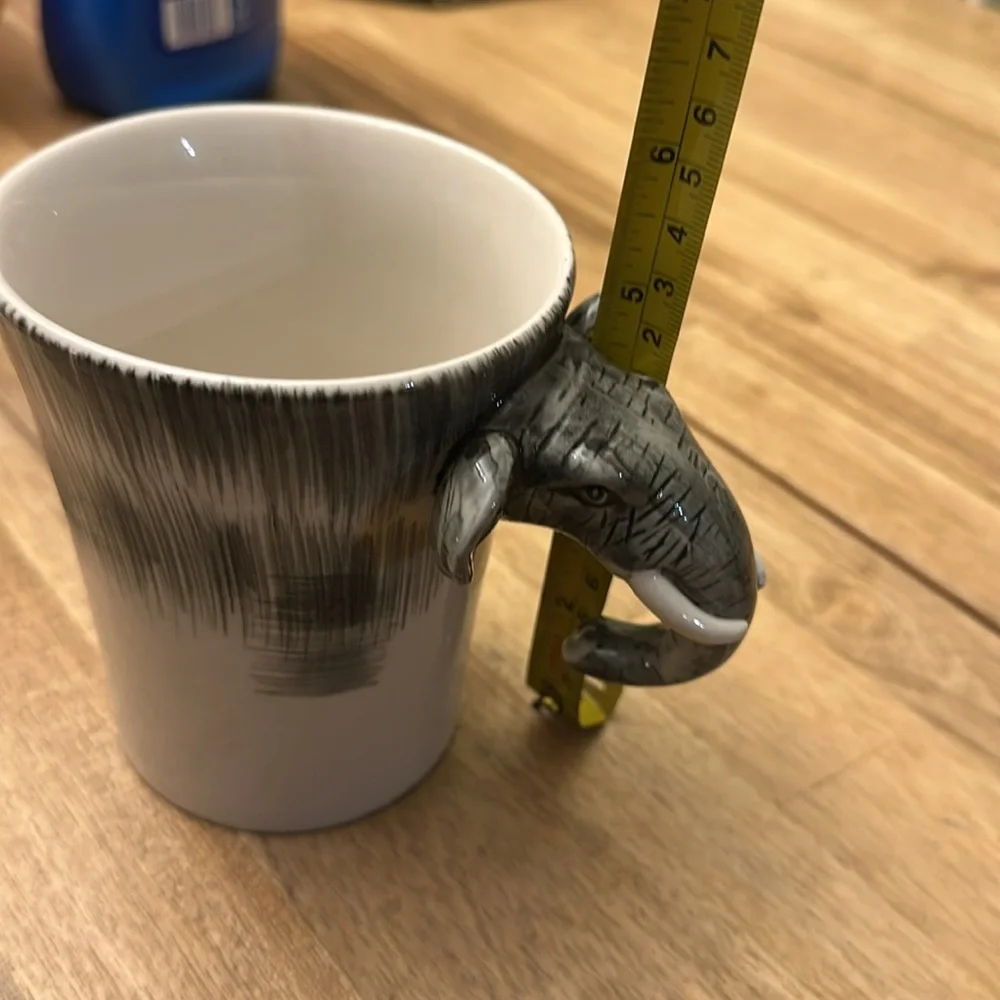 PIER 1 elephant mug